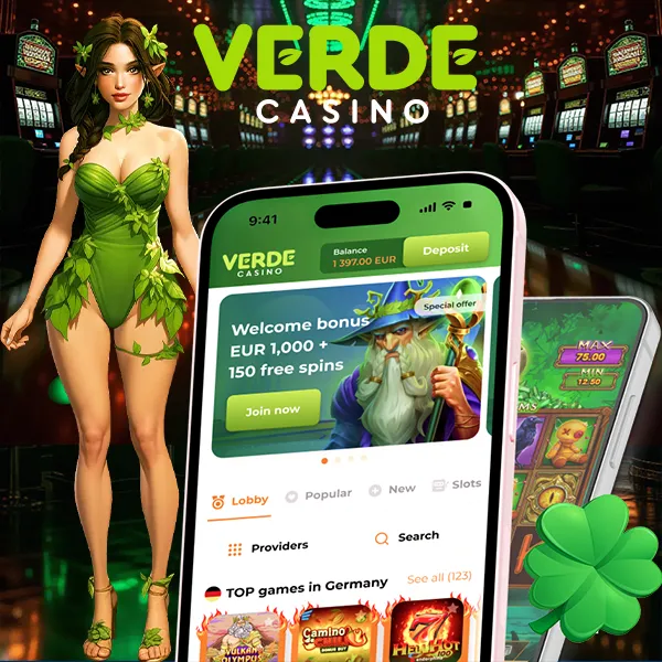 Informazioni generali sull'applicazione Verde Casino