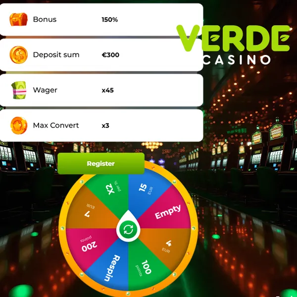 Codice promozionale Verde Casino per giocatori italiani