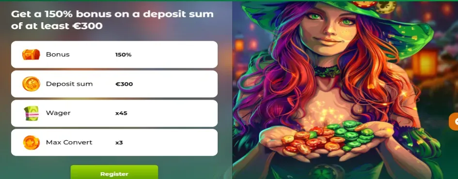 Condizioni di scommessa (casino welcome)